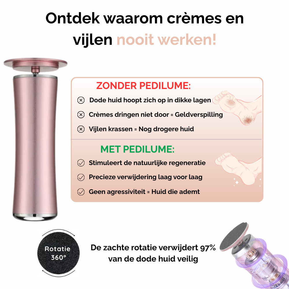 PediLume™ Pro - Verwijder Eelt Voorgoed